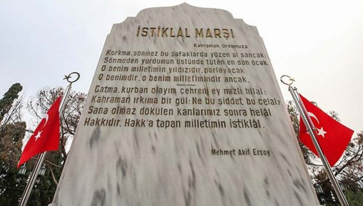 İstiklal Marşı 103 yıl önce bugün kabul edildi