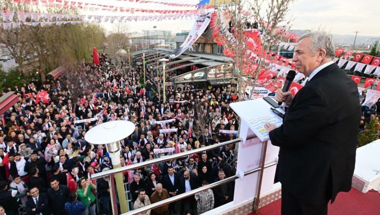 Mansur Yavaş: Ankara için ne istediysek hepsine ‘hayır’ dediler