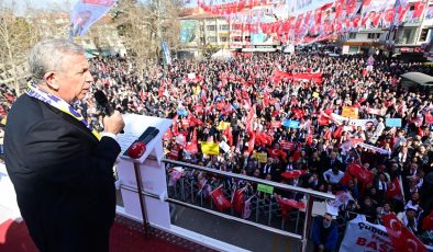 Mansur Yavaş: Belli ki anketlere göre rekor oyla kazanıyoruz