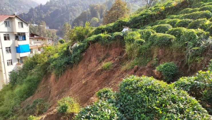 Karadeniz’de ‘heyelan’ tehlikesi