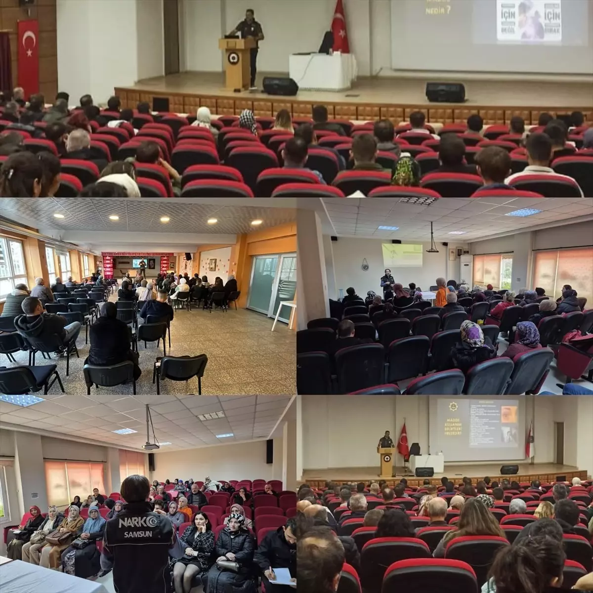 Samsun’da Uyuşturucu ile Mücadele Eğitimleri