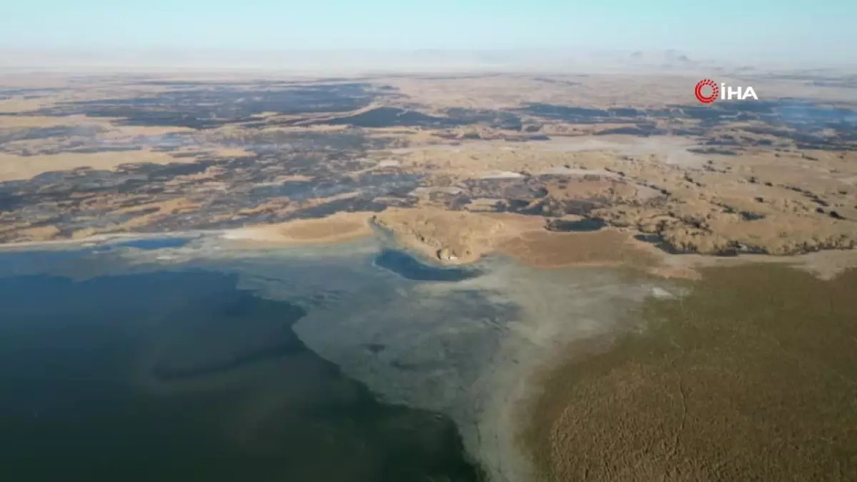 Eber Gölü’ndeki Yangın Felaketi