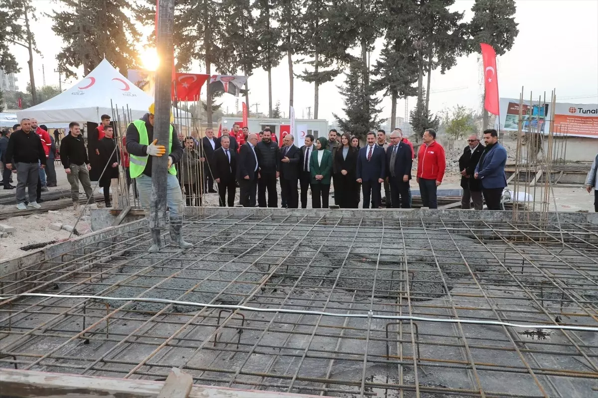 Tunar Kızılay Anaokulu’nun Temeli Atıldı