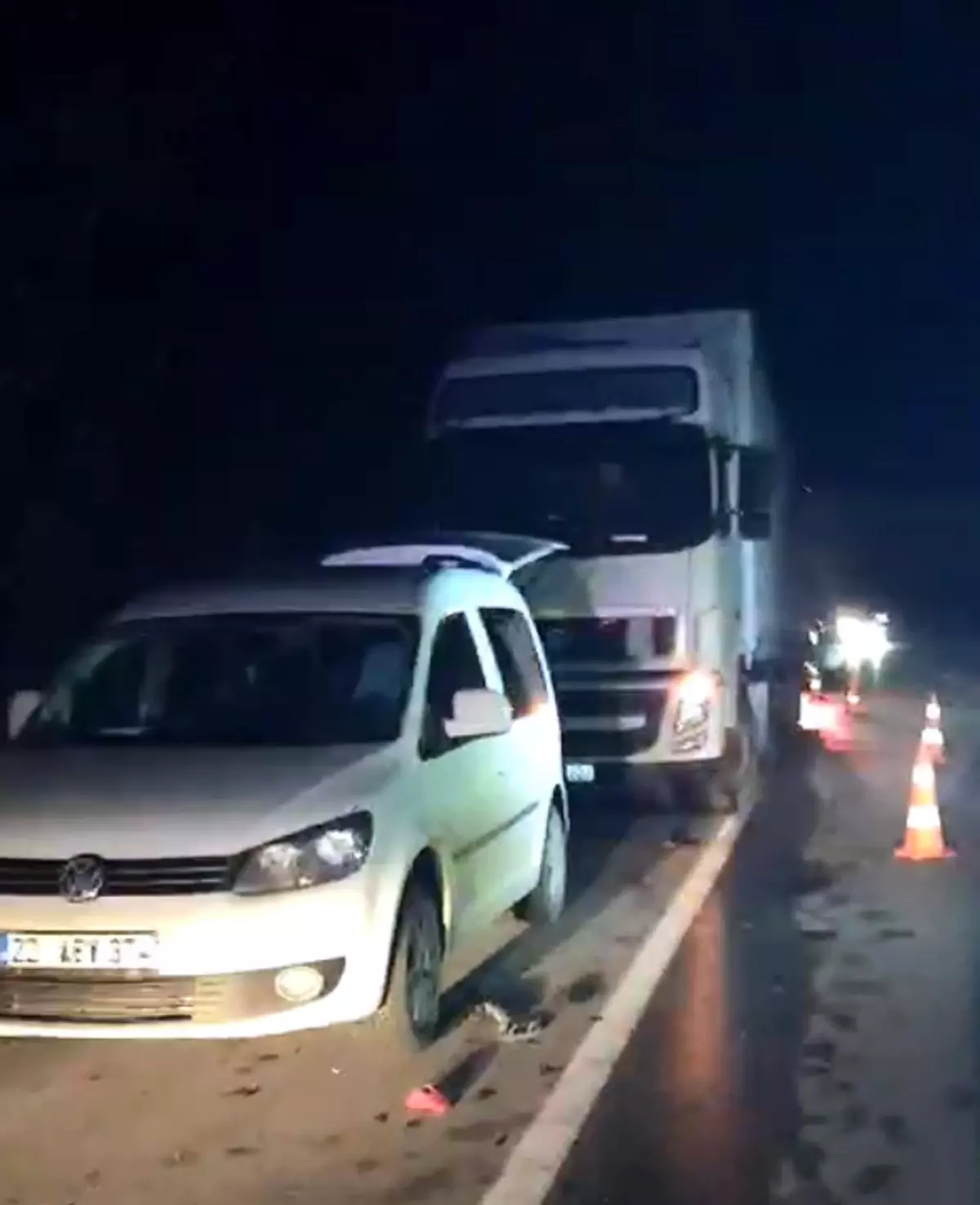 Edirne’de TIR Kazası: Polonyalı Şoför Hayatını Kaybetti